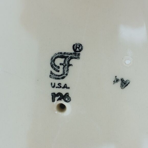 Franciscan Desert Rose Gravy Boat Underplate Attached Flying F 1979 - 1984 - Picture 11 of 13